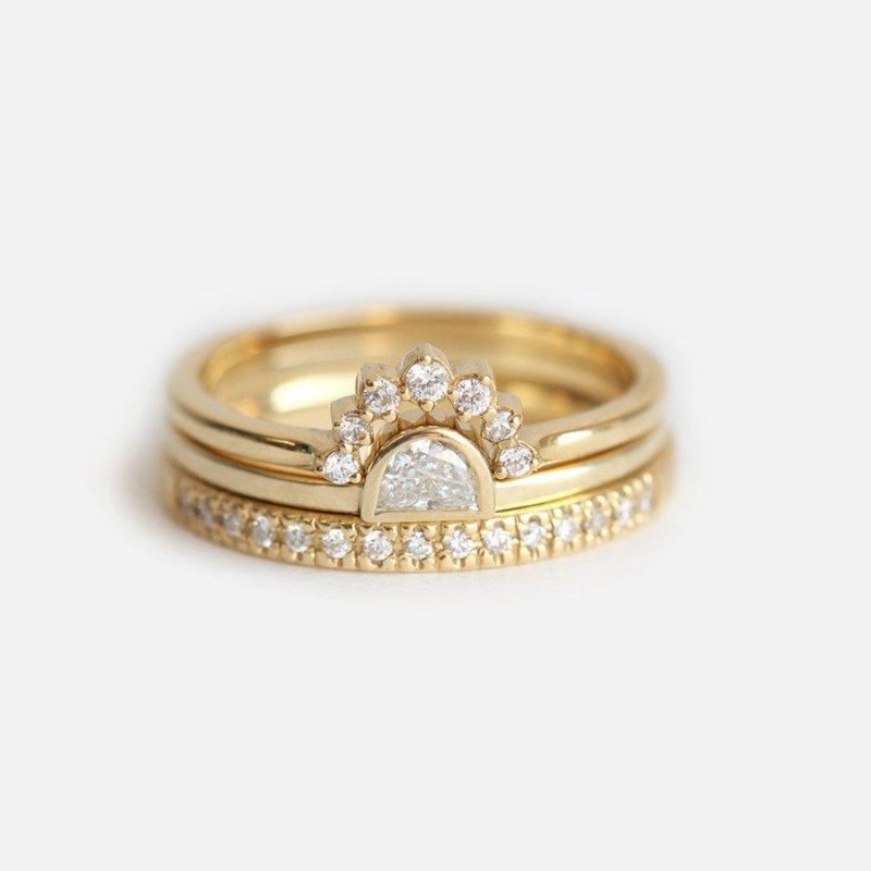 half-moon-diamond-ring-set