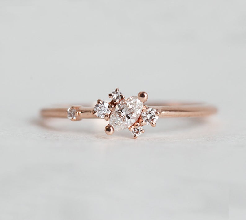 Marquise-Diamond-Cluster-Ring-7