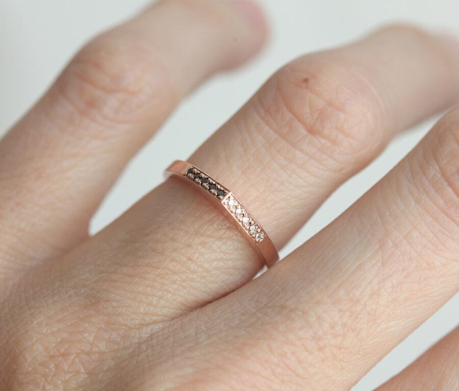 Pointed-Pave-Diamond-Ring